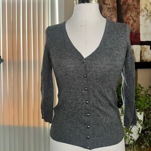 Aqua Cashmere 100% cashmere cardigan